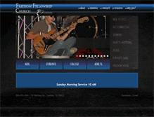 Tablet Screenshot of freedomfellowshipofcanyon.com